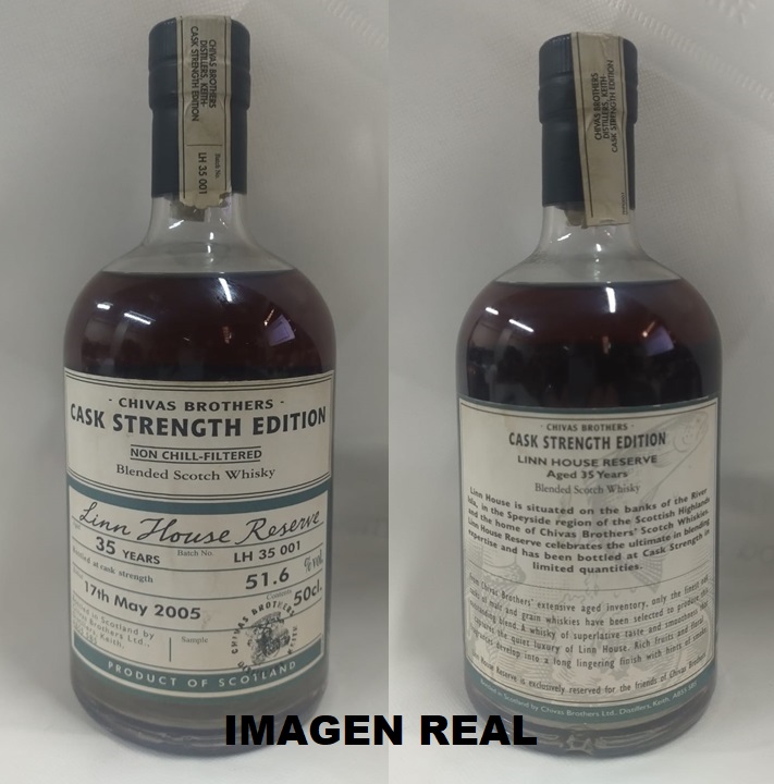 Linn House Reserve 35 year Old 51.6° (Cask Strength Edition) 500cc