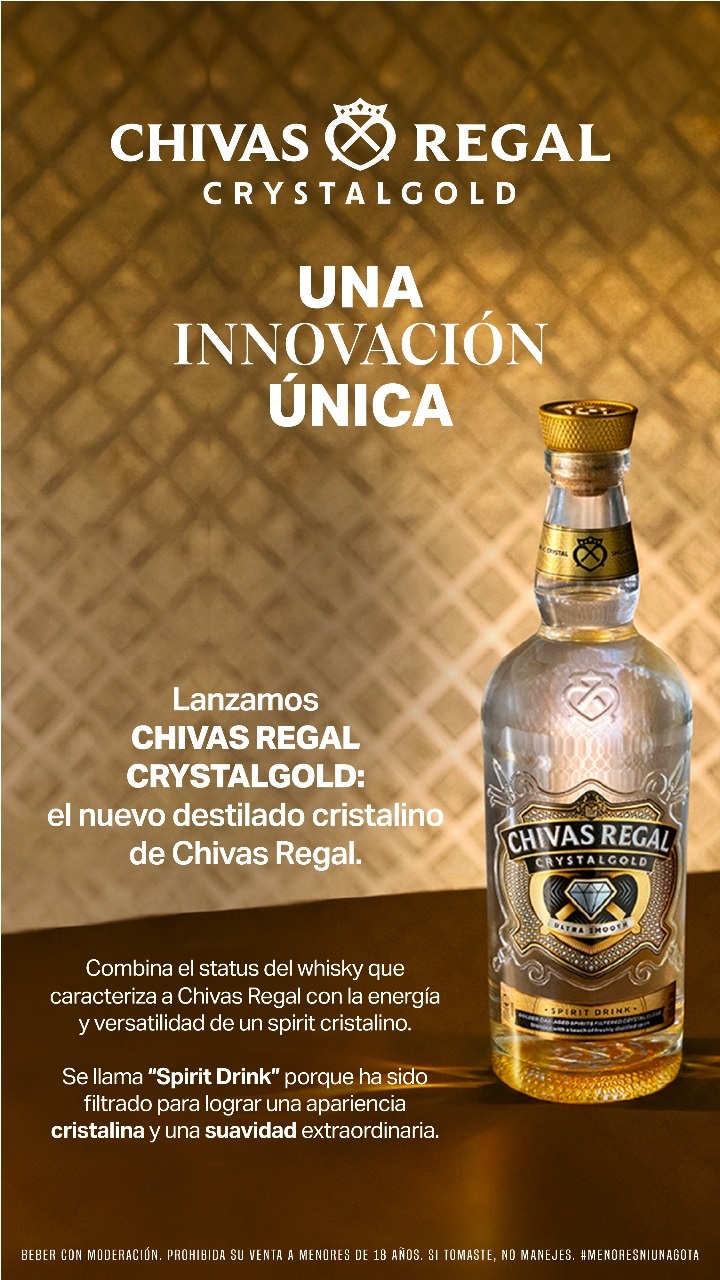 Chivas Regal CrystalGold 40° 700cc🔥