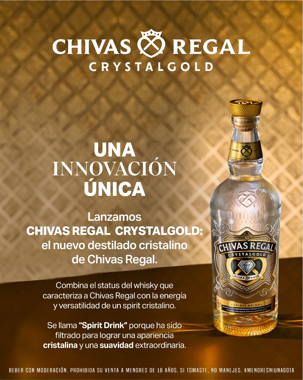 Chivas Regal CrystalGold 40° 700cc🔥