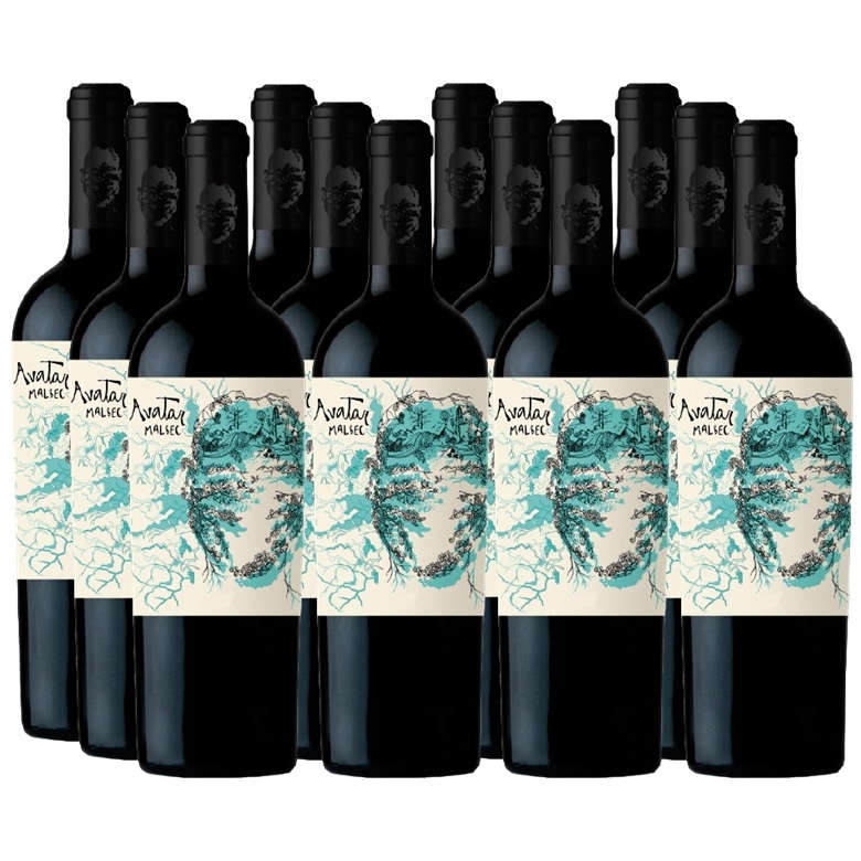 Promo 10+2 Avatar Malbec 750cc