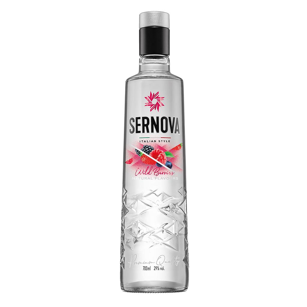 Vodka Sernova Wild Berries 29º 700cc