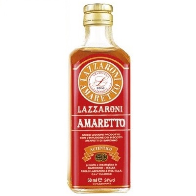 Amaretto Lazzaroni Clásico 24º 50cc (MINIATURA VIDRIO)