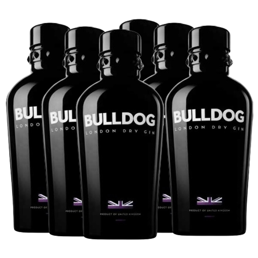 Promo 5+1 London Dry Gin Bulldog 40º 700cc