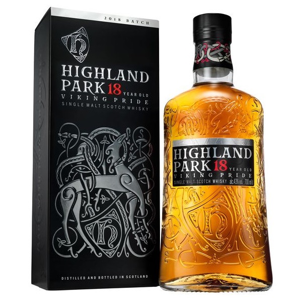 Whisky Highland Park 18 yo 43º 1x700cc