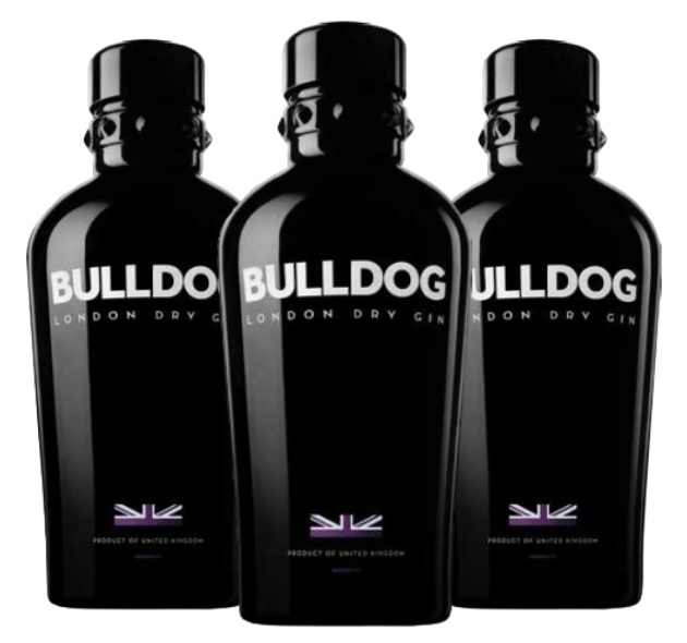 Promo x3 Dry Gin Bulldog 40º 700cc 16.66% Off