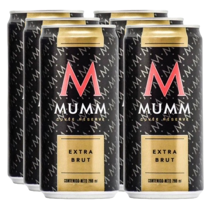 Promo x6 Mumm Extra Brut LATA 269cc