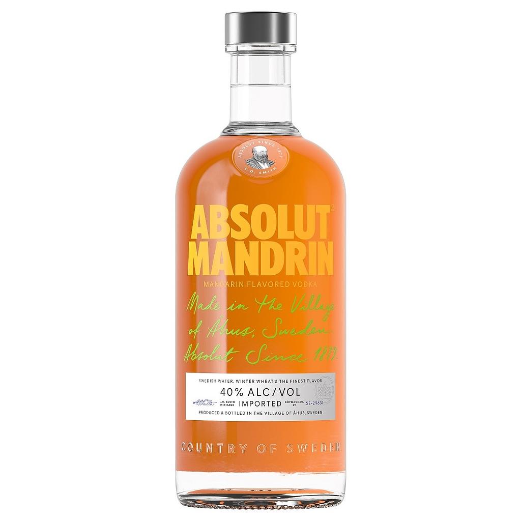 Vodka Absolut Mandarin 40º 700cc