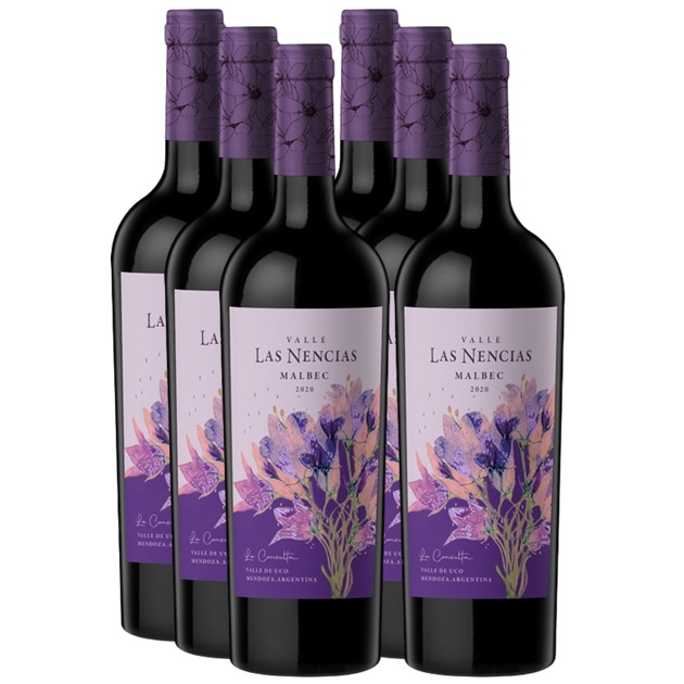 Promo 5+1 Las Nencias Malbec 750cc