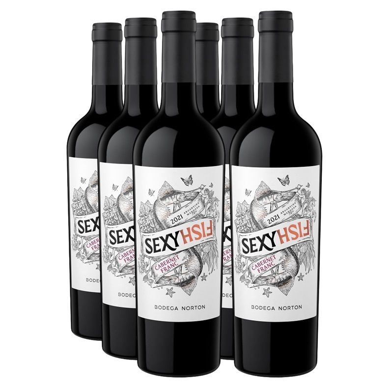 Promo 5+1 Sexy Fish Cabernet Franc 750cc