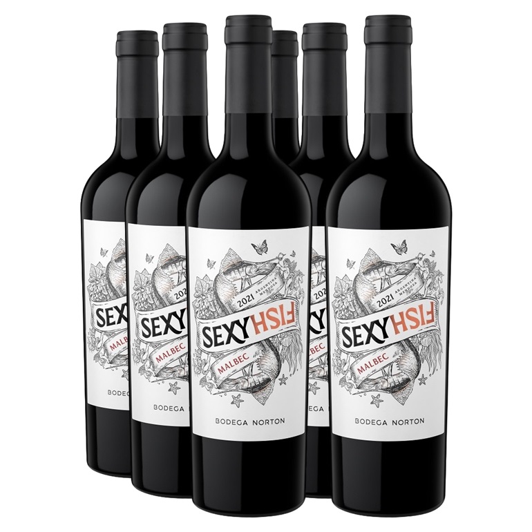 Promo 5+1 Sexy Fish Malbec 750cc