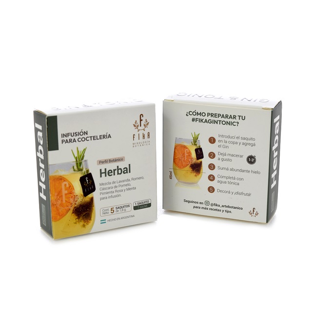 Fika Infusion para Cocteleria Herbal 1x5u