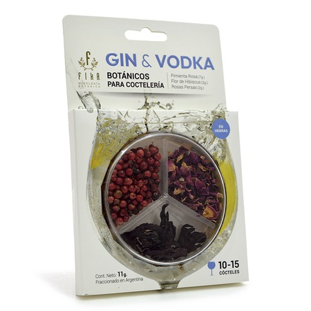 Fika Mix Botanico Gin &amp; Vodka (Pim. Rosa-Hibiscus-Rosas)