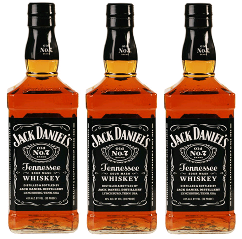 Promo x3 Whiskey Jack Daniels Nº7 750cc 10% Off