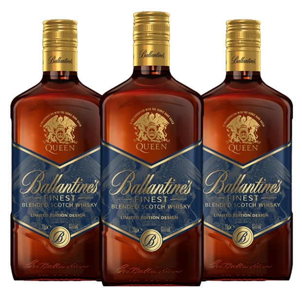 Promo x3 Ballantines Finest QUEEN 700cc