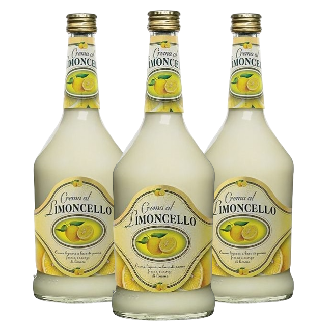 Promo x3 Licor Crema al Limoncello Polini 700cc