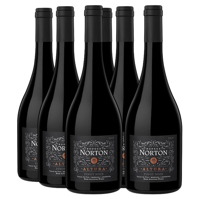 Promo 5+1 Norton Altura Pinot Noir 750cc