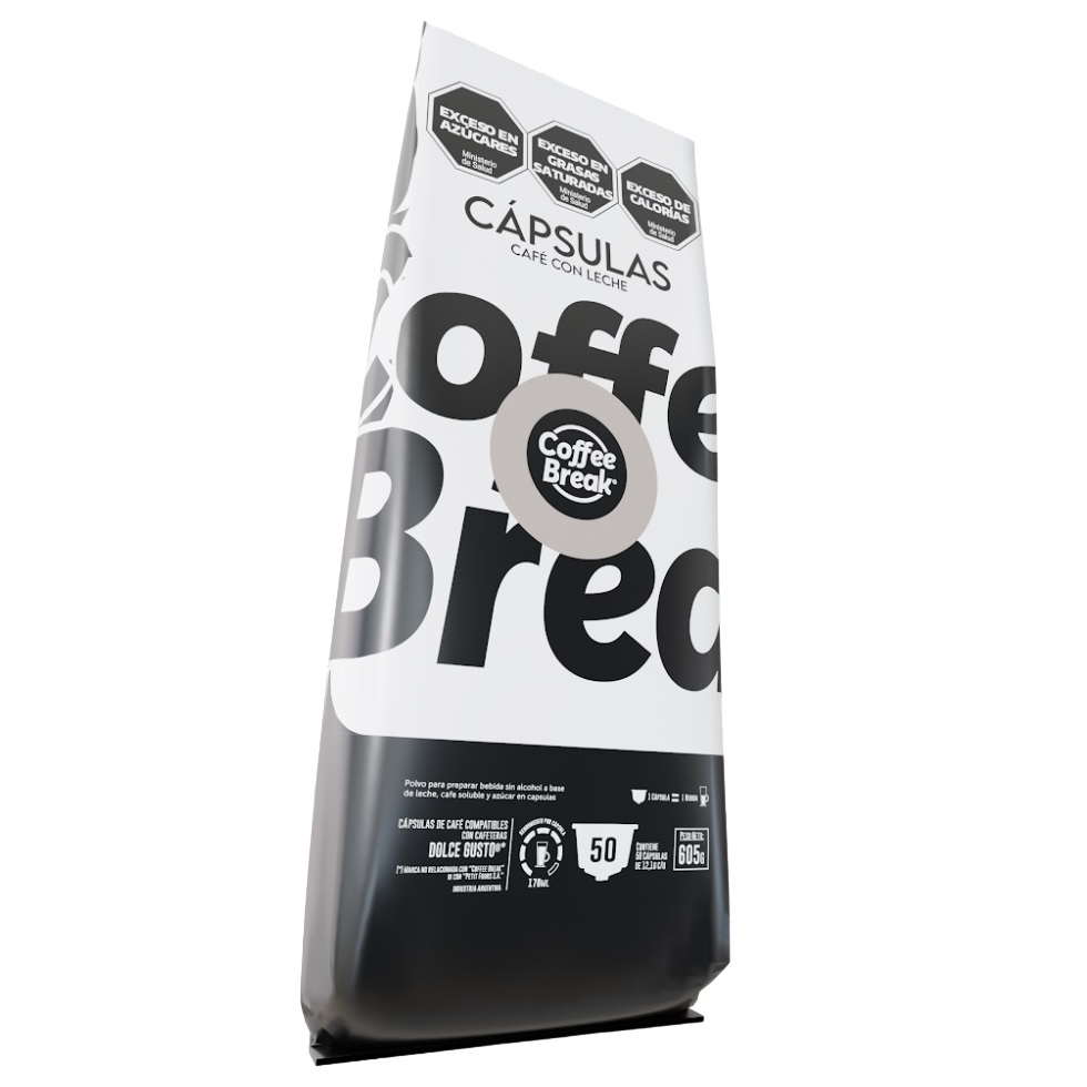 Coffee Break CAFE CON LECHE Capsula DG x50 (Vto. 10/25)