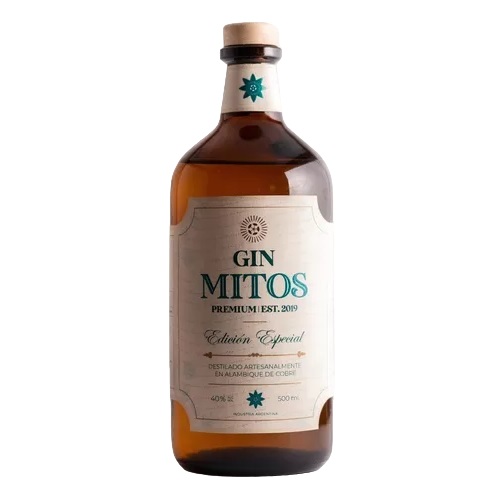 Dry Gin Mitos Premium 40° 500cc