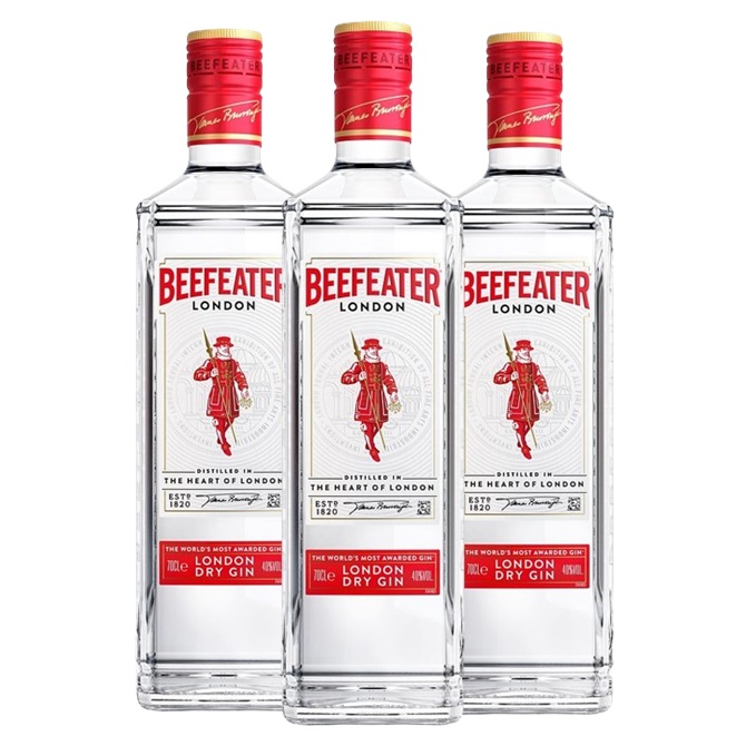 Promo x3 Gin Beefeater 700cc 20% Off