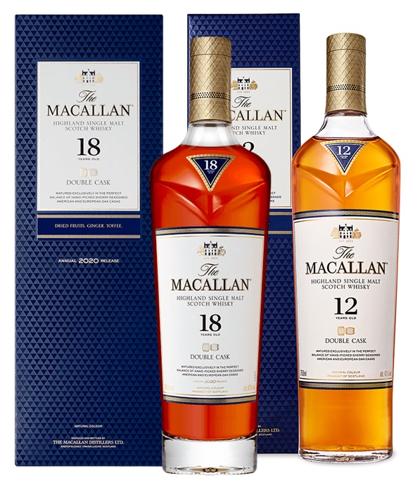 Promo 1 The Macallan DC 18yo 700cc + 1 The Macallan DC 12yo 700cc 15% Off