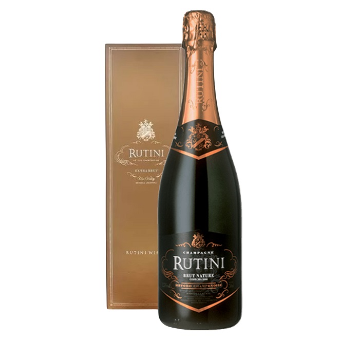Espumante Rutini Brut Nature Estuche 1x750cc