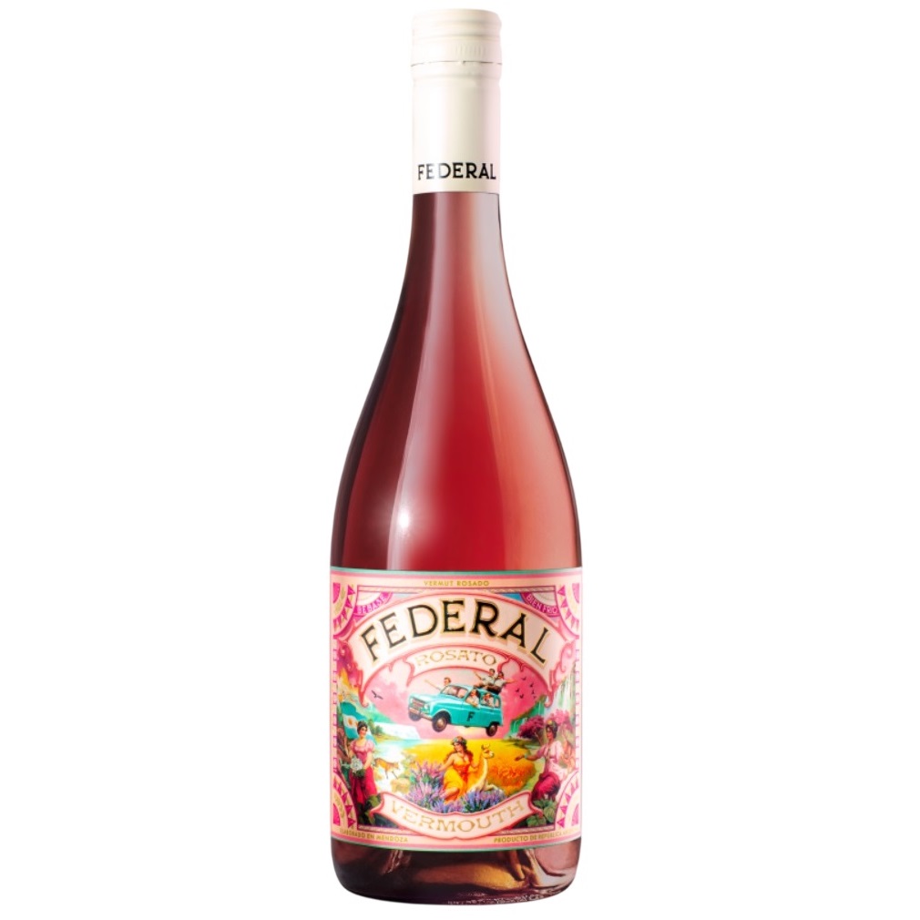 Vermouth Federal ROSATO 15° 750cc