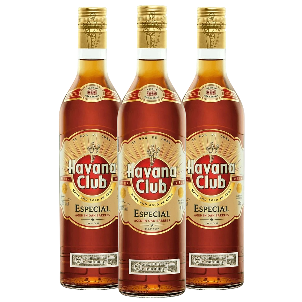 Promo x3 Ron Havana Club Añejo Especial 750cc