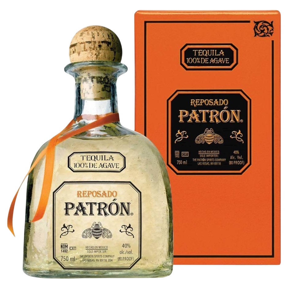 Tequila Patron Reposado 40° Estuche 1x750cc