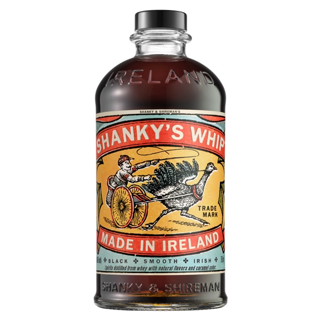 Licor de Whiskey Irlandes Shankys Whip 33° 700cc