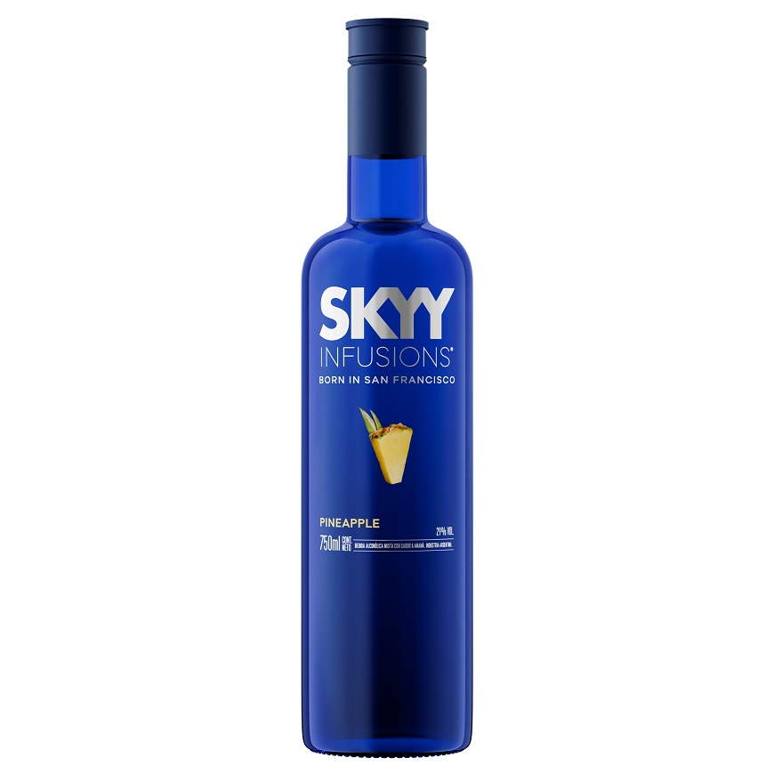Vodka Skyy Pineapple 29º 750cc