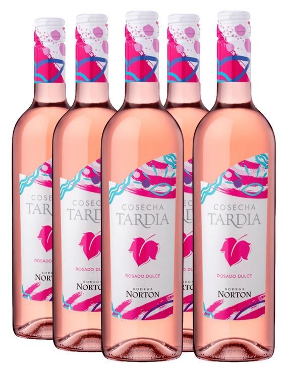 Promo x6 Norton Cosecha Tardia Rosado 750cc