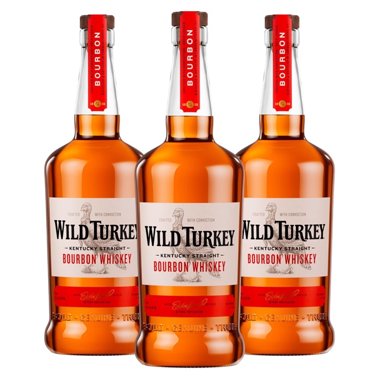 Promo x3 Whiskey Wild Turkey 81 750cc 16.66% Off