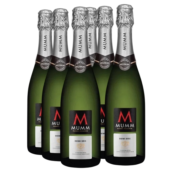 Promo 5+1 Mumm Cuvee Demi Sec 750cc