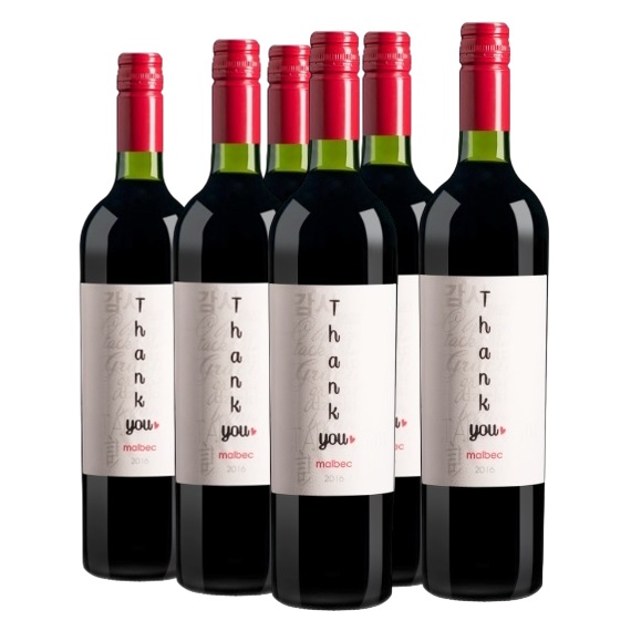 Promo 5+1 Thank You Malbec 750cc
