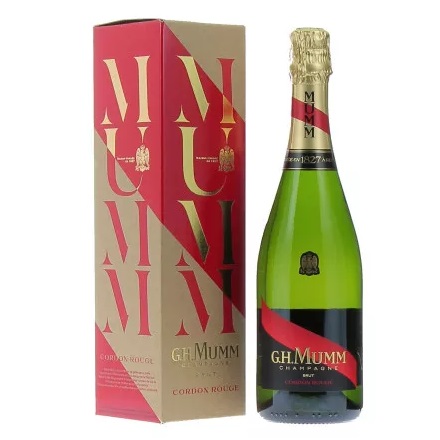 Champagne GH Mumm Cordon Rouge Brut Estuche 1x750cc
