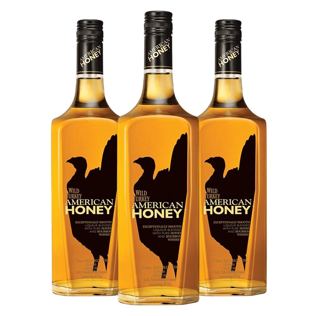 Promo x3 Whiskey Wild Turkey Honey 1000cc 16.66% Off