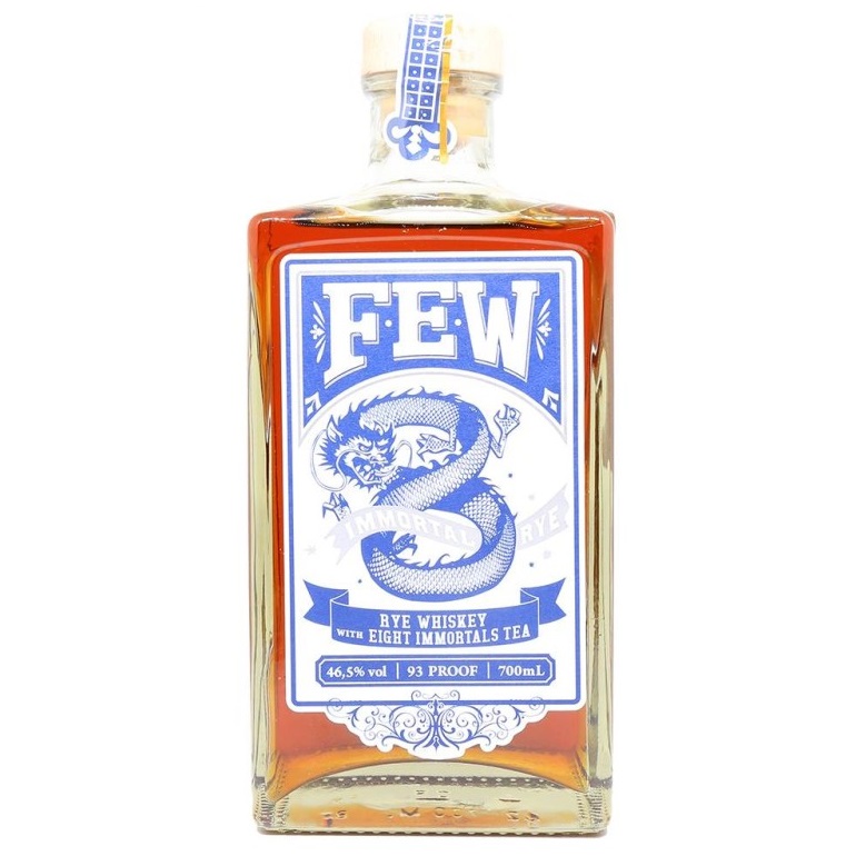 Bourbon Whiskey FEW 8 IMMORTAL RYE 46.5° 750cc