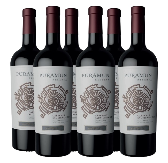 Promo 5+1 Puramun Reserva Cabernet Sauvignon 750cc