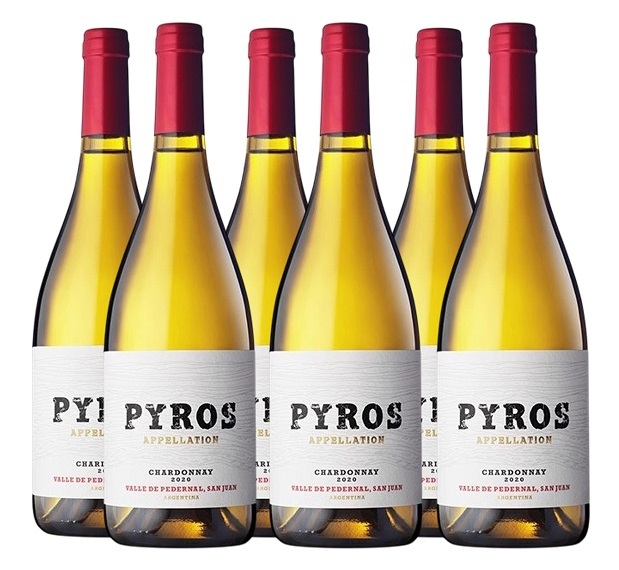 Promo 5+1 Pyros Appellation Chardonnay 750cc