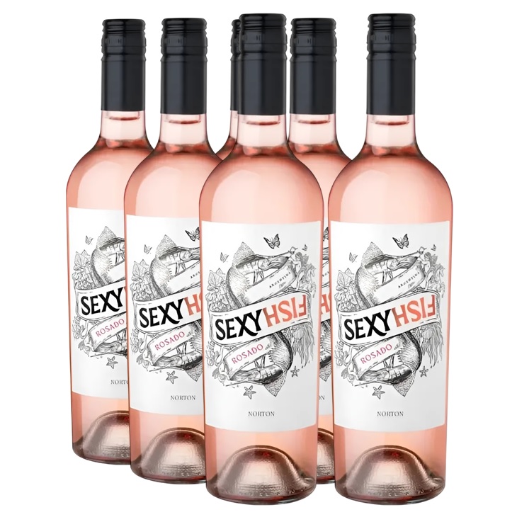 Promo 5+1 Sexy Fish Rosado 750cc