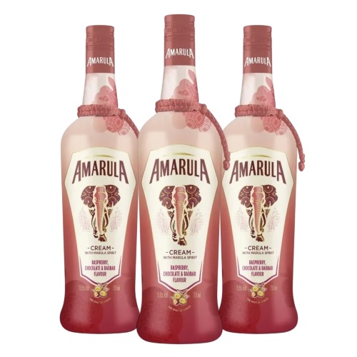 Promo x3 Amarula Raspberry 750cc 25% Off