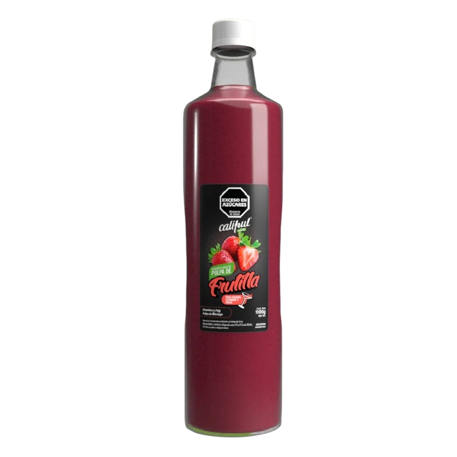 Pulpa de Frutilla Calipul 1100cc (Vto: 12/2026)