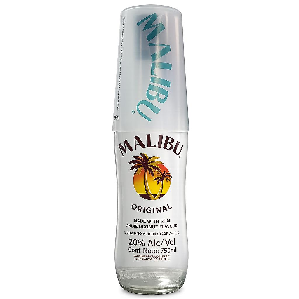 Ron Malibu Coconut 20º 750cc🙂 + 1 ECOVASO
