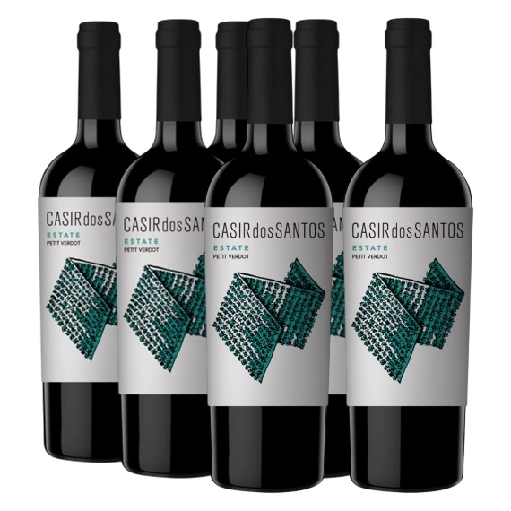 Promo 5+1 Casir dos Santos ESTATE Petit Verdot 750cc