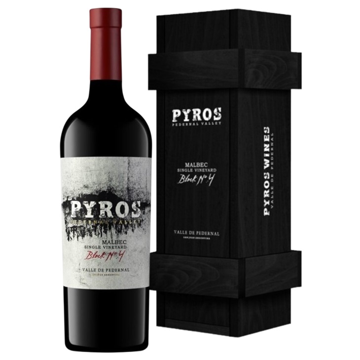Pyros SV Block Nº4 Malbec Estuche 1x750cc (2014)