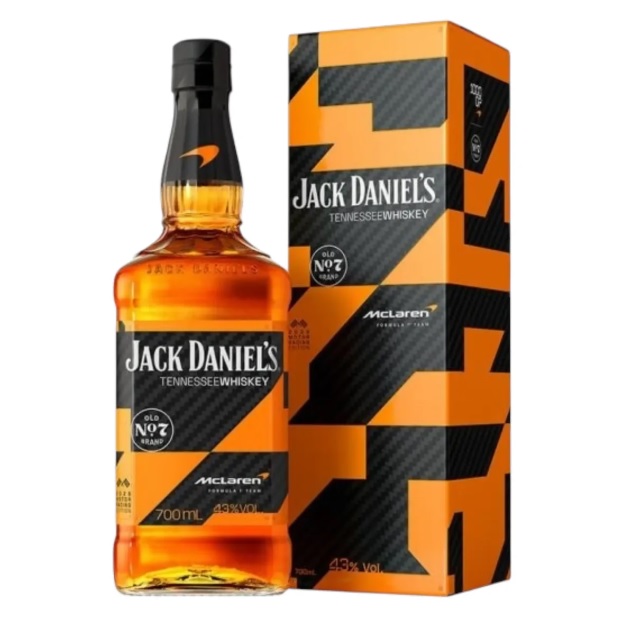 Jack Daniels N°7 McLaren 43° Estuche 1x700cc (Limited Ed 2026)