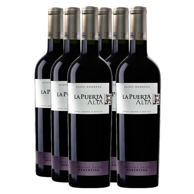 Promo 5+1 La Puerta Alta Malbec-Bonarda 750cc