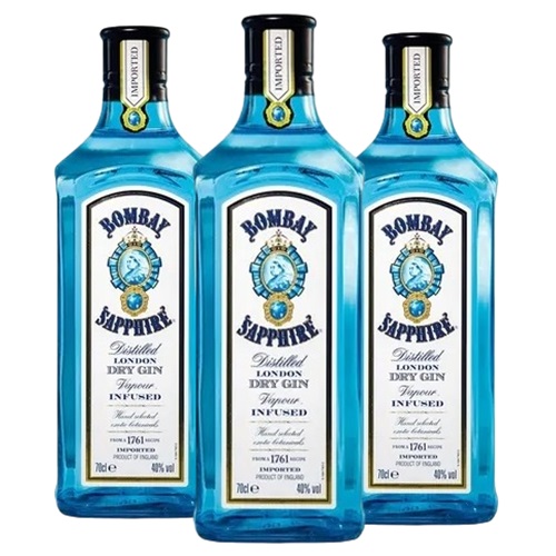Promo x3 London Dry Gin Bombay 700cc 30% Off