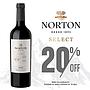 Promo x6 Norton Select Malbec 750cc